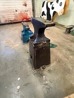 Anvil on stand