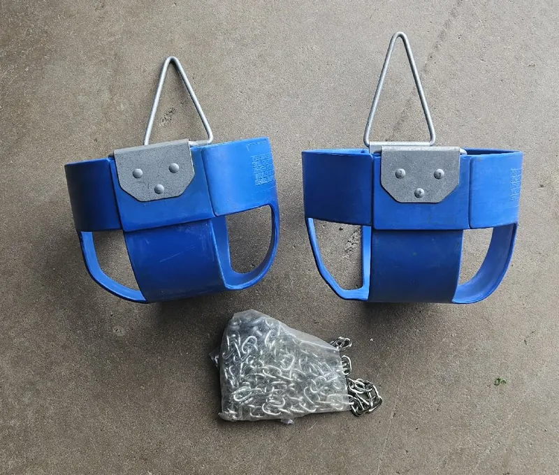 Pair of Jensen toddler swings