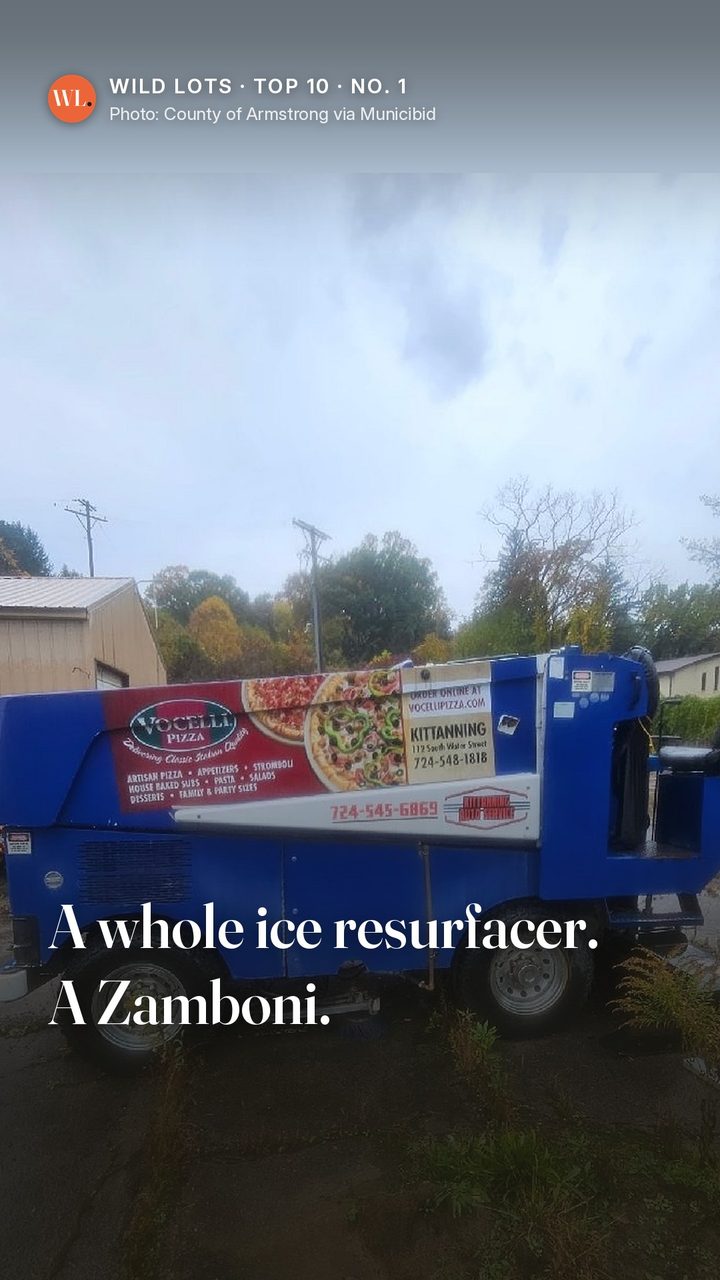 Reel cover: 1993 Zamboni ice resurfacer